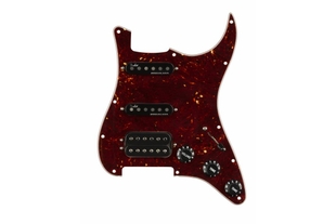 FENDER PRE-WIRED STRAT PICKGUARD HSS TORTOISE SHELL 11 HOLE Пикгард со звукоснимателями фото 1