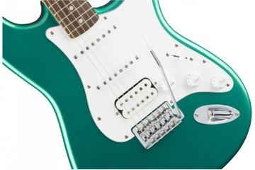 SQUIER by FENDER AFFINITY STRAT HSS LRL RACE GREEN Электрогитара фото 1