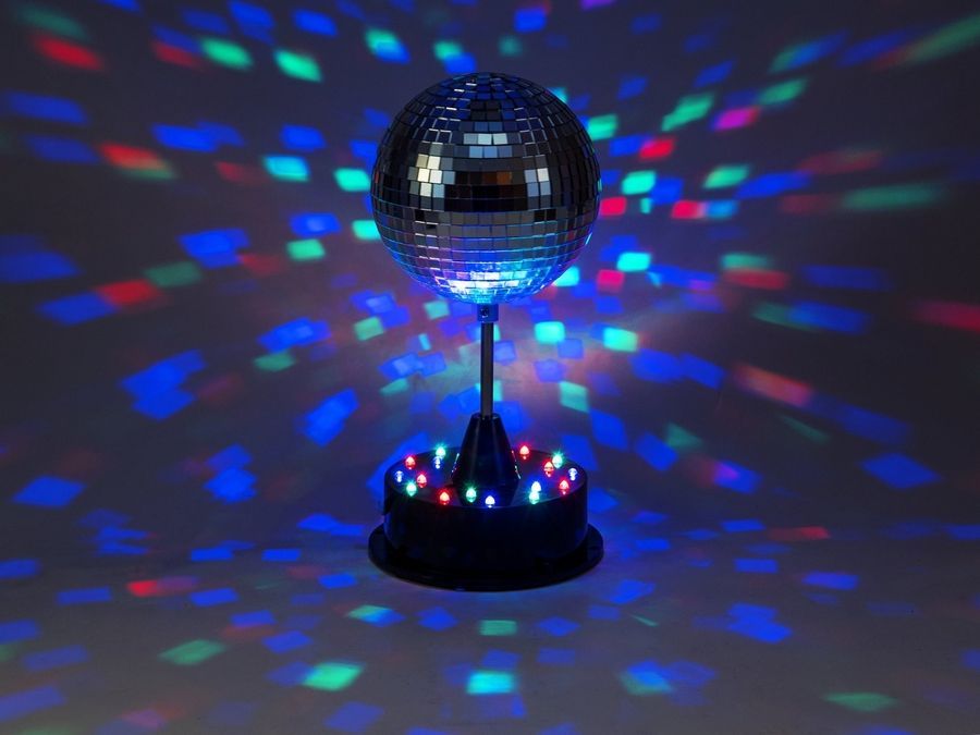 EUROLITE LED Mirror Ball 13cm with Base EL-0896 фото