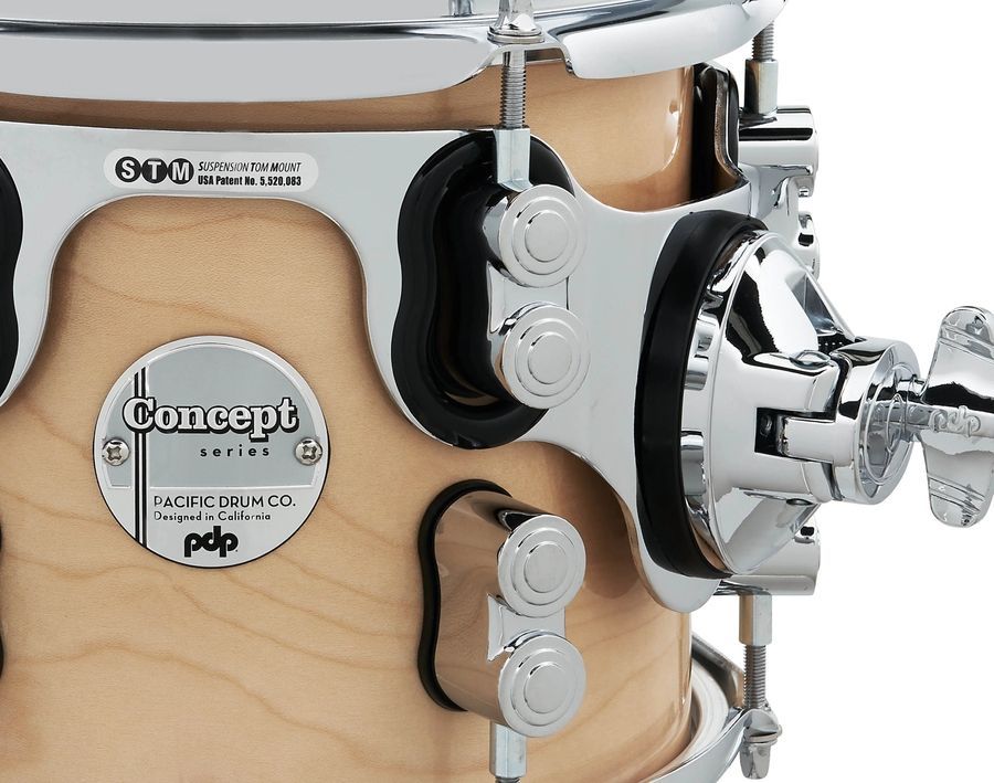 PDP PDCM2215RB Concept Maple Shell Pack, 5pc, 22" Natural Lacquer PD-0057 фото