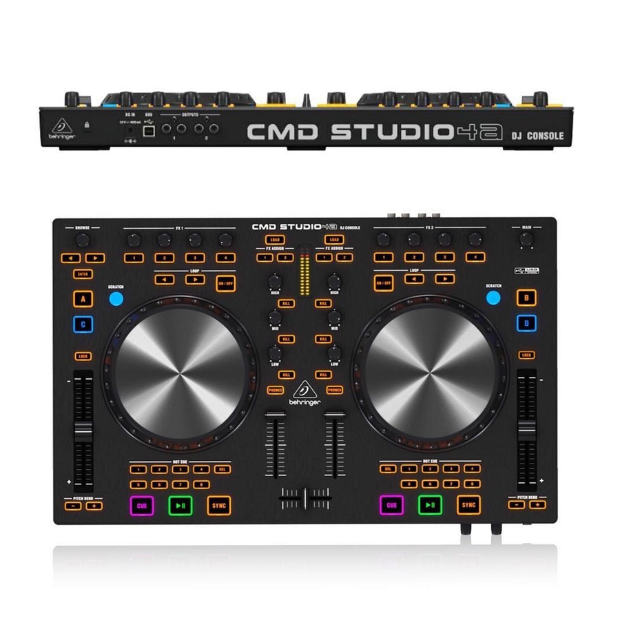 DJ MIDI контроллер Behringer CMD Studio4A фото 5