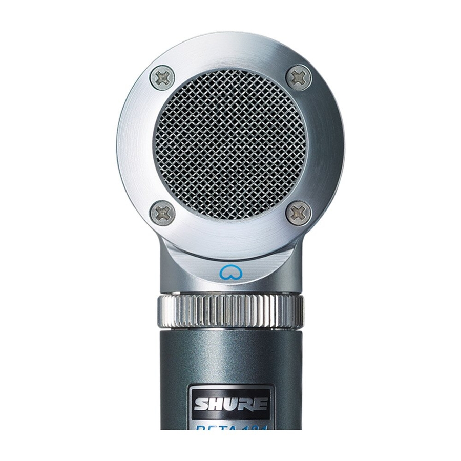 Інструментальний мікрофон Shure Beta 98 AMP C фото 6
