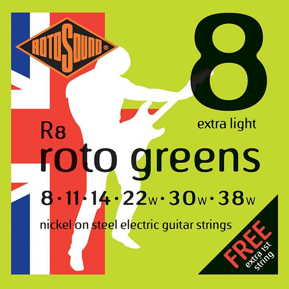 Струни для електрогітари Rotosound R8 RS-0301 фото