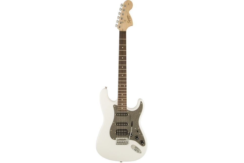 SQUIER by FENDER AFFINITY STRAT HSS LRL OLYMPIC WHITE Электрогитара SQ-0022 фото