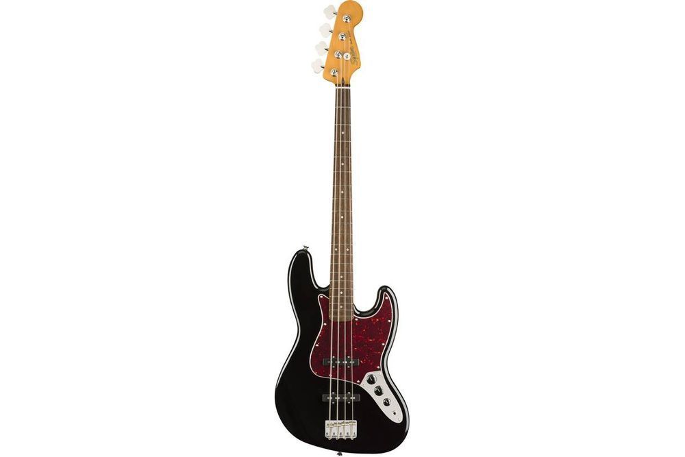 SQUIER by FENDER CLASSIC VIBE 60S JAZZ BASS LRL BLACK Бас-гитара SQ-0149 фото