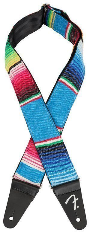 FENDER STRAP 2" SERAPE BLUE MULTI Ремінь гітарний FE-0586 фото
