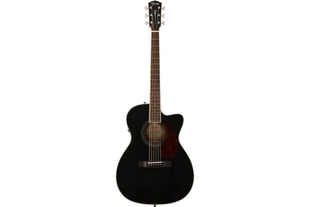 FENDER PM-3CE TRIPLE-O MAHOGANY BLACK TOP LTD Гитара электроакустическая фото 1