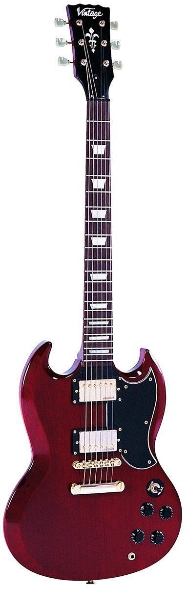ギター VINTAGE ASSEMBLED GUITAR Amazon | Vintage(ヴィンテージ) エレキギター V6MRTBG /THOMAS BLUG