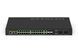 Комутатор NETGEAR M4250-26G4F-PoE++ (GSM4230UP), 24x1GE Ultra90 PoE++ (1400Вт), 2x1GE, 4xSFP, AV Line керований L2 GSM4230UP-100EUS фото