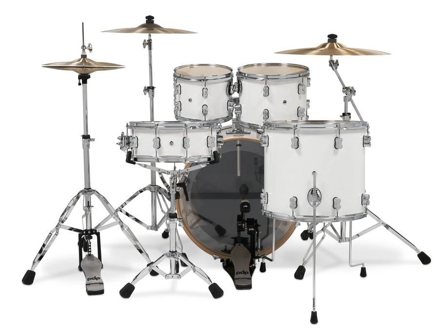 PDP PDCM2215RB Concept Maple Shell Pack, 5pc, 22" Pearlescent White Lacquer PD-0058 фото