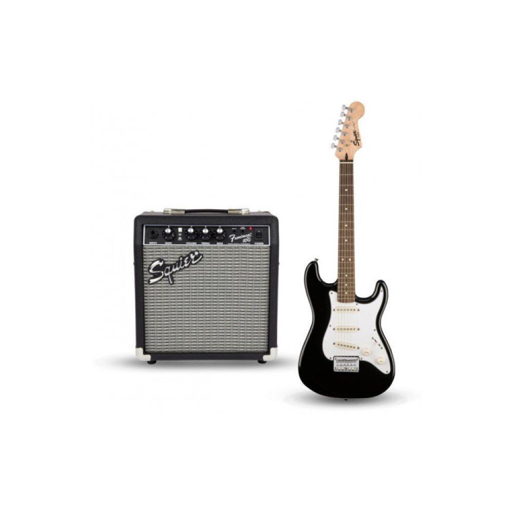 Гитарный&nbsp;набор Fender Squier Strat Pack SSS Black FE-0090 фото