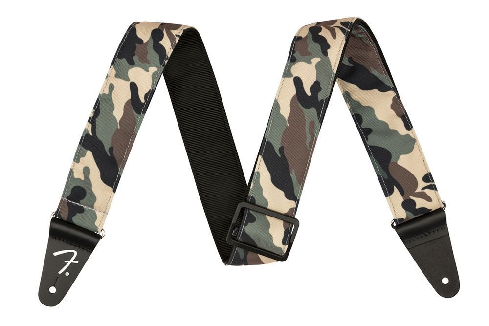 FENDER STRAP 2" CAMO WOODLAND Ремінь гітарний FE-0578 фото