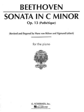 Ноти для класичної музики HALLEONARD 50266370 SONATA IN C MINOR, OP. 13 (“PATHETIQUE”) фото 1