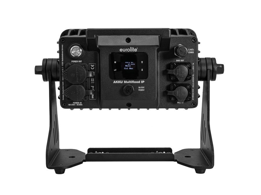EUROLITE AKKU Multiflood IP 8x10W RGBW Wash CRMX EL-0299 фото