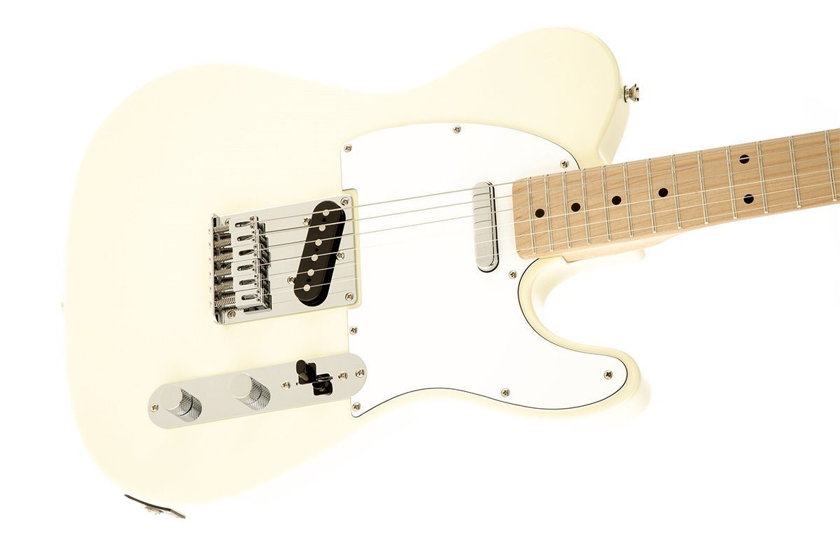SQUIER by FENDER AFFINITY SERIES TELECASTER MN ARCTIC WHITE