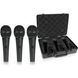 Комплект микрофонов Behringer Ultravoice XM1800S, Черный матовый, Есть