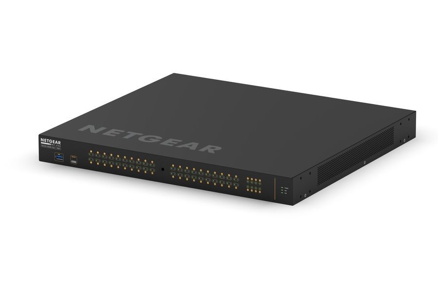 Комутатор NETGEAR M4250-40G8F-PoE+ (GSM4248P) 40x1GE PoE+(480W), 8xSFP, AV Line керований L2 GSM4248P-100EUS фото