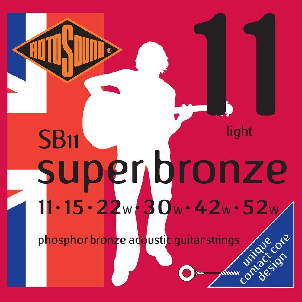 Струни для акустичної гітари Rotosound SB11 RS-0475 фото