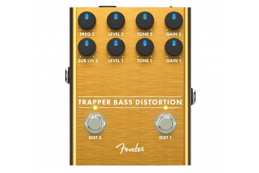 FENDER PEDAL TRAPPER BASS DISTORTION Педаль эффектов FE-0461 фото