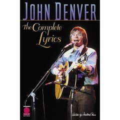 John Denver Complete Lyrics Hal Leonard 2500459 Ноты по вокалу фото 1