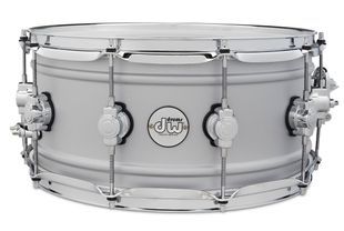 DW DDSD6514MACRDesign Snare, Matte Aluminum, 6.5x14 DW-X363 фото