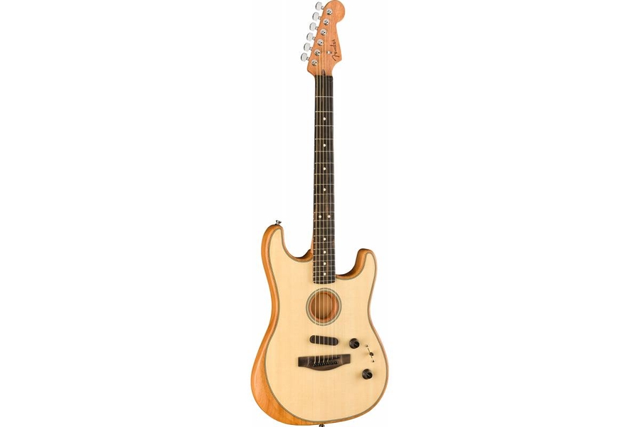 FENDER AMERICAN ACOUSTASONIC STRATOCASTER NATURAL Електрогітара фото 3
