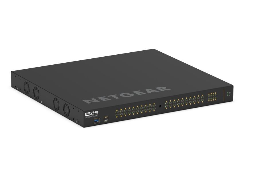 Комутатор NETGEAR M4250-40G8XF-PoE+ (GSM4248PX), 40x1GE PoE+(960Вт), 8xSFP+, AV Line керований L2 GSM4248PX-100EUS фото