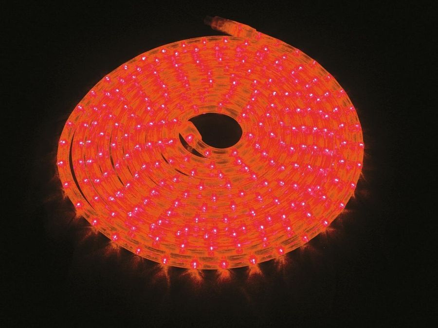 EUROLITE RUBBERLIGHT LED RL1-230V red 9m EL-1412 фото