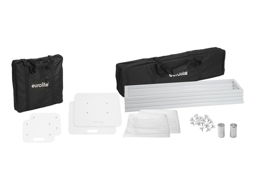 EUROLITE 2x Stage Stand 150cm incl. Cover and Bag, white EL-0258 фото