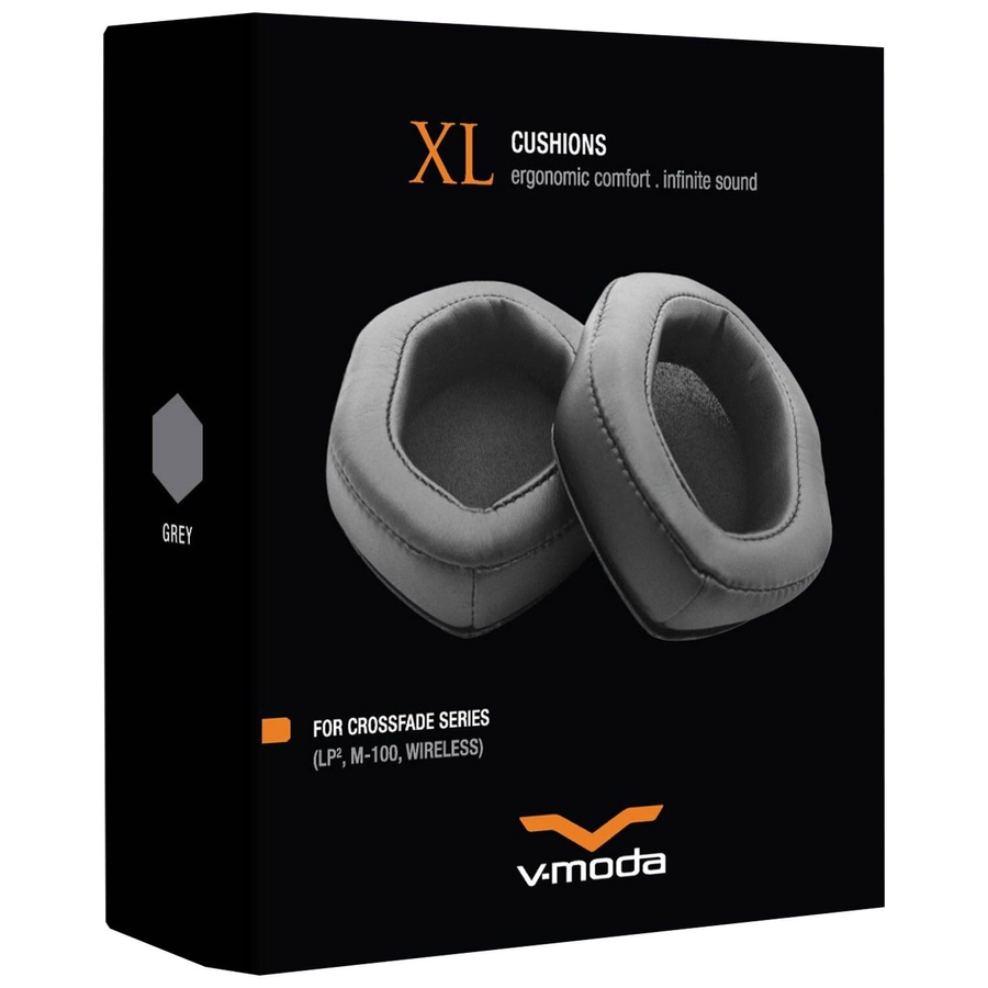 Амбушюри для навушників V-Moda XL Memory Cushions Grey фото 2
