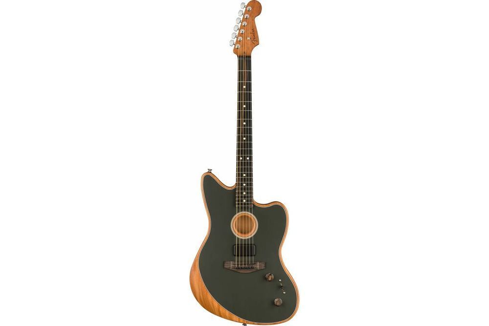 FENDER AMERICAN ACOUSTASONIC JAZZMASTER TUNGSTEN Електрогітара FE-0182 фото