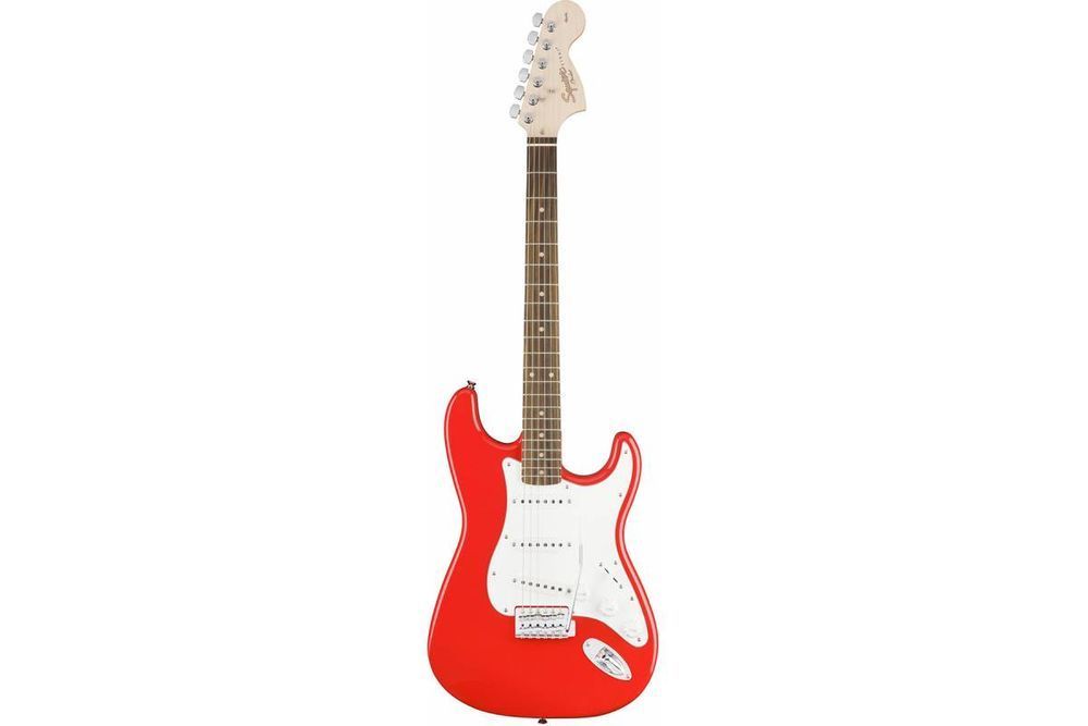 SQUIER by FENDER AFFINITY SERIES STRATOCASTER LR RACE RED Электрогитара SQ-0080 фото