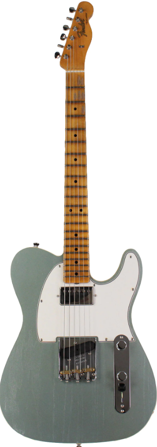 FENDER CUSTOM SHOP POSTMODERN TELECASTER JOURNEYMAN RELIC WITH CLOSET CLASSIC HARDWARE AGED FIREMIST SILVER Електрогітара FE-0314 фото