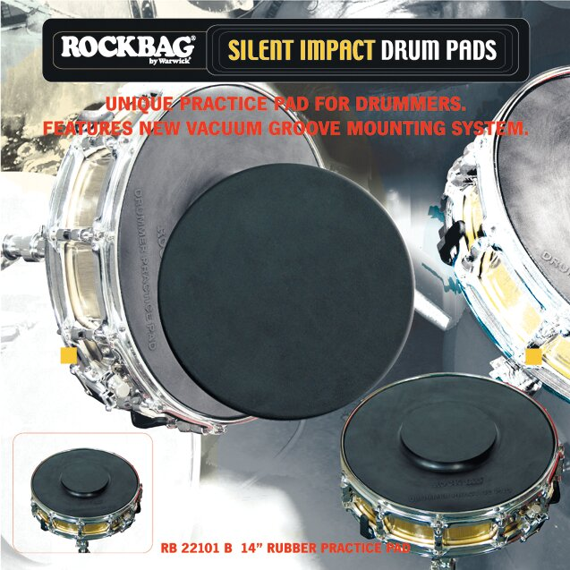 RockBag RB 22100 B Silent Impact Practice Pad RB-0197 фото