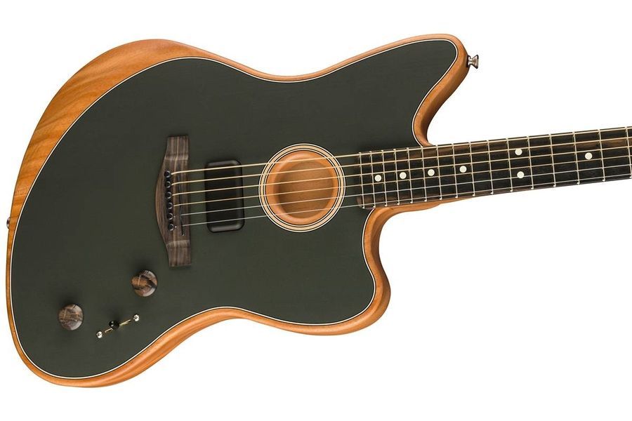 FENDER AMERICAN ACOUSTASONIC JAZZMASTER TUNGSTEN Електрогітара FE-0182 фото