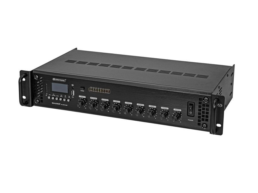 Звуковий підсилювач Omnitronic MA-240P OM-1167 фото