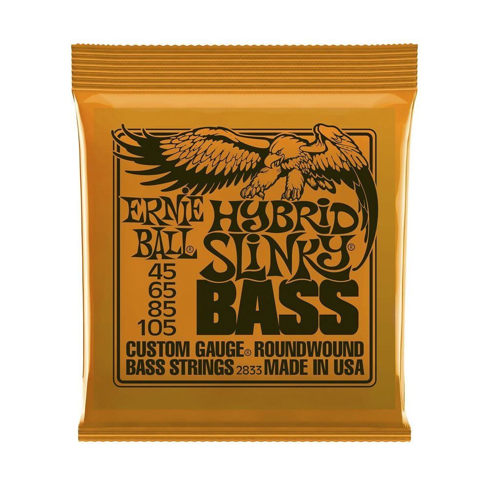 Струни для бас-гітари 45-105 Ernie Ball P02833 EB-0033 фото
