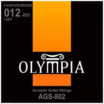Струни для акустичної гітари Olympia AGS 802 фото 1