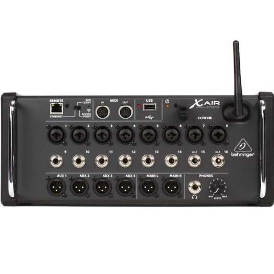 Цифровий мікшер Behringer X Air XR16 — купити від офіційного