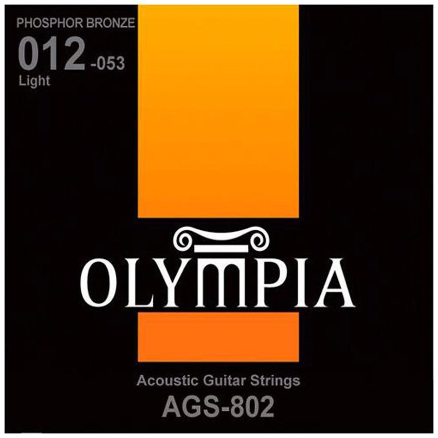 Струны для акустической гитары Olympia AGS 802 фото 1
