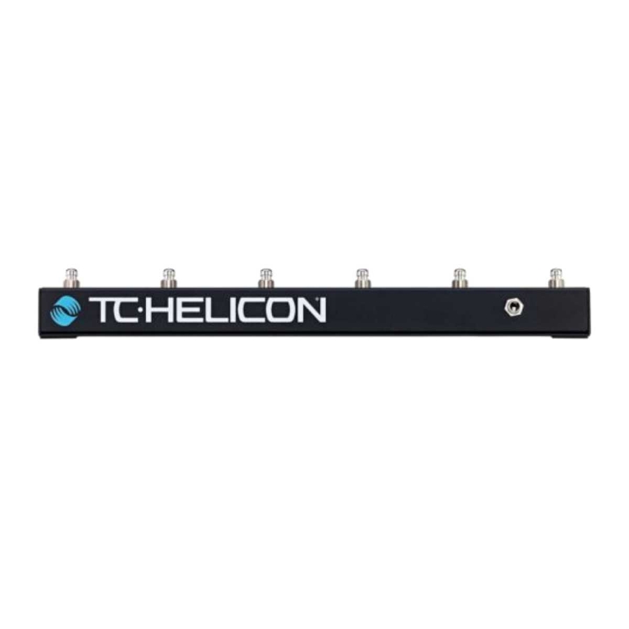 Свитчер для вокальных процессоров TC Helicon Switch-6 фото 4