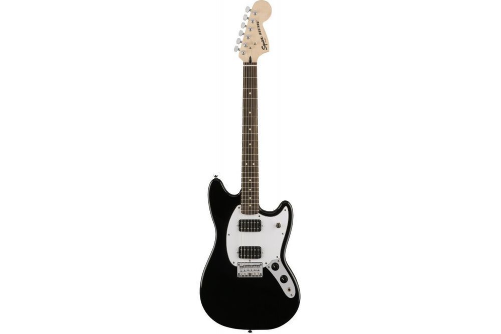 Электрогитара Squier by Fender SQ Bullet Mustang HH BLK FE-0142 фото