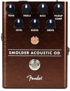 FENDER PEDAL SMOLDER ACOUSTIC OVERDRIVE Педаль эффектов FE-0459 фото