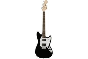 Электрогитара Squier by Fender SQ Bullet Mustang HH BLK FE-0142 фото