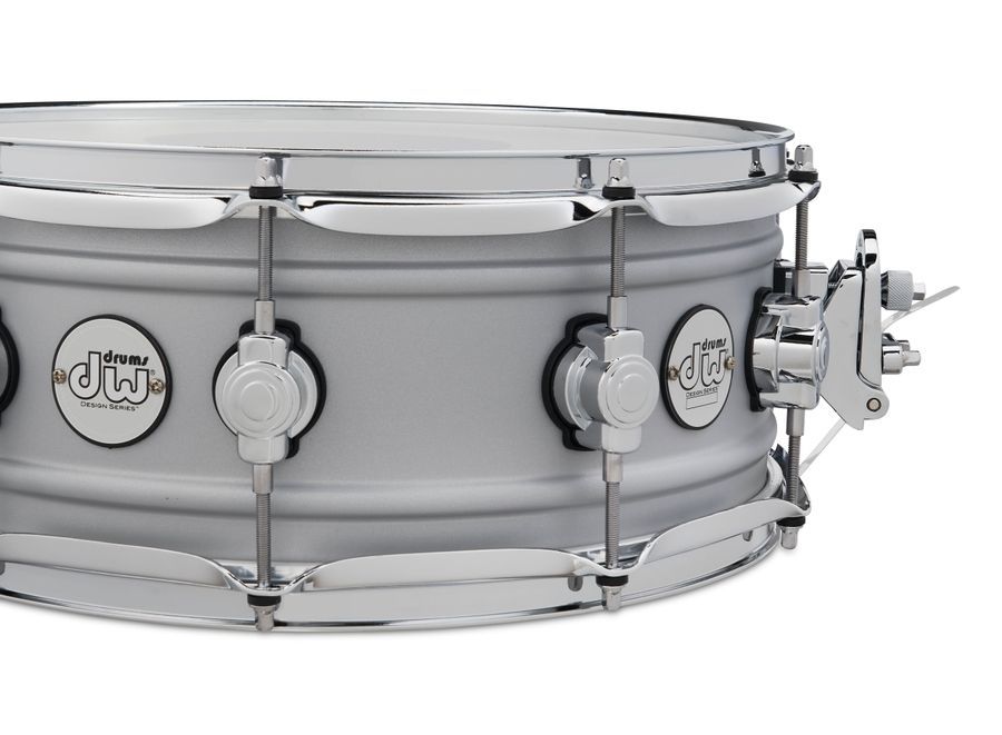 DW DDSD5514MACRDesign Snare, Matte Aluminum, 5.5x14 DW-X365 фото