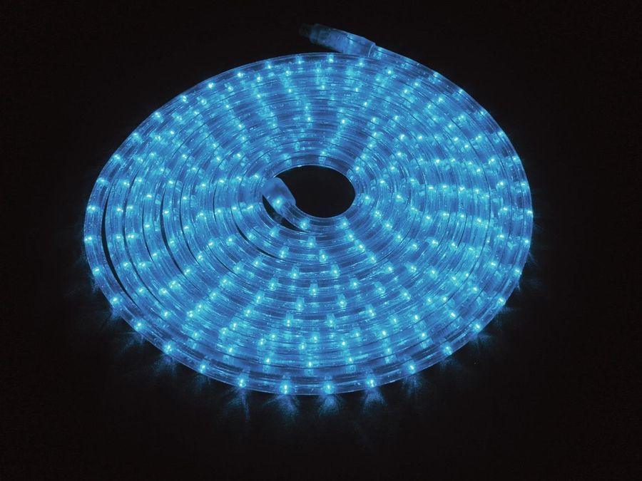 EUROLITE RUBBERLIGHT LED RL1-230V blue 9m EL-1408 фото