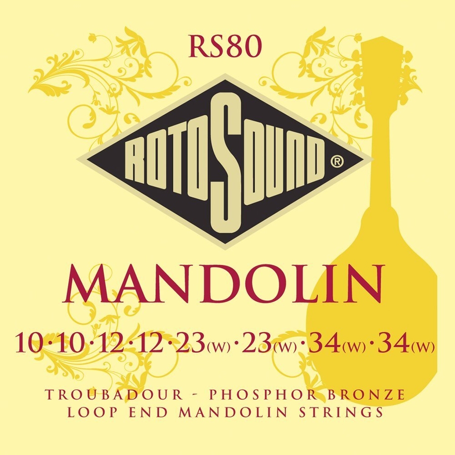 Струни для мандоліни Rotosound RS80 фото 1