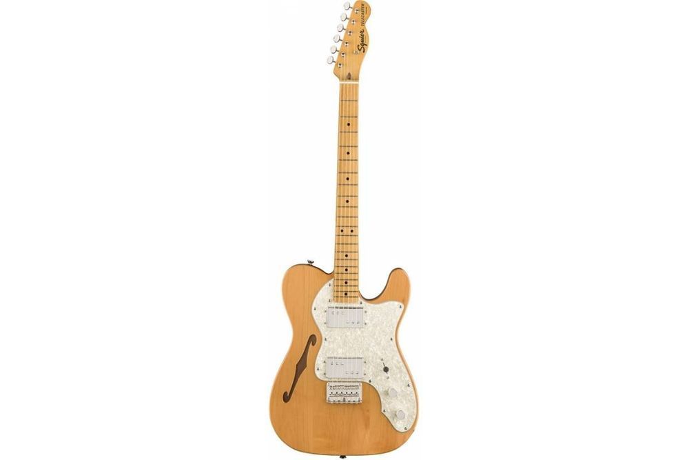 SQUIER by FENDER CLASSIC VIBE '70s TELECASTER THINLINE MN NATURAL Электрогитара SQ-0139 фото