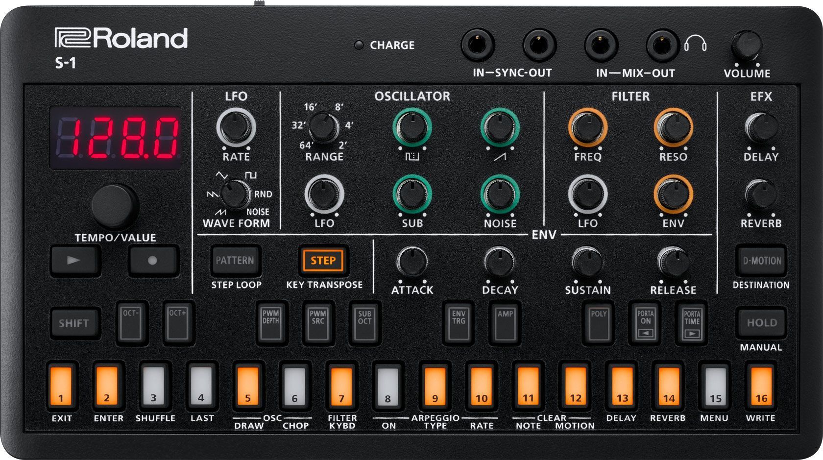 Синтезатор Roland S-1 — купить от официального представителя