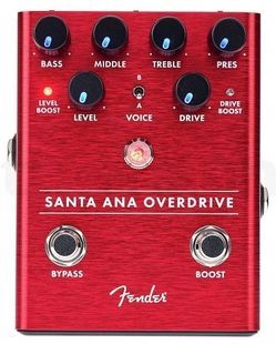 FENDER PEDAL SANTA ANA OVERDRIVE Педаль эффектов FE-0458 фото